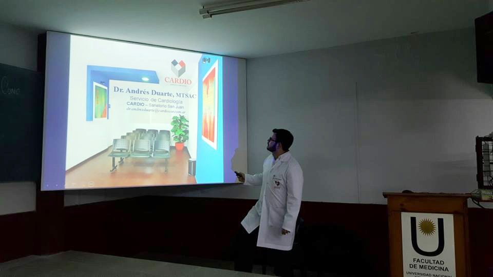 Disertación del Dr. Andrés Duarte sobre 'Insuficiencia Cardíaca Aguda'